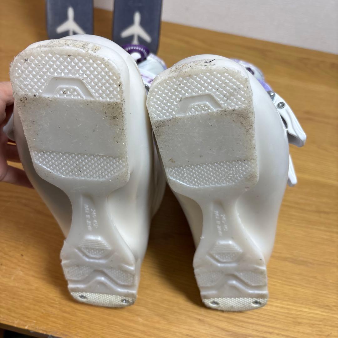 レディースショートスキーセット　Mizuno 90cm Hart 24cm