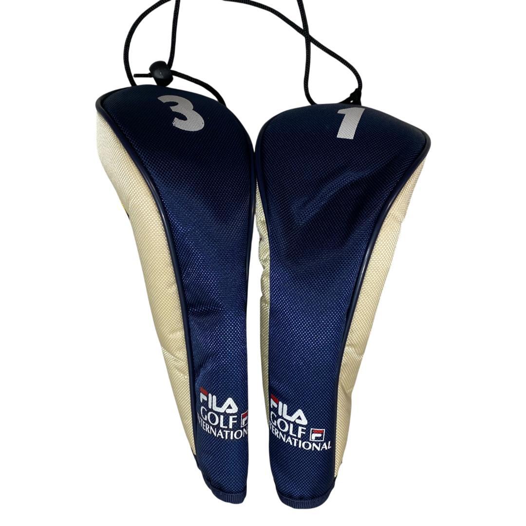 FILA GOLF フィラゴルフ ヘッドカバー付き キャディバッグ 3分割