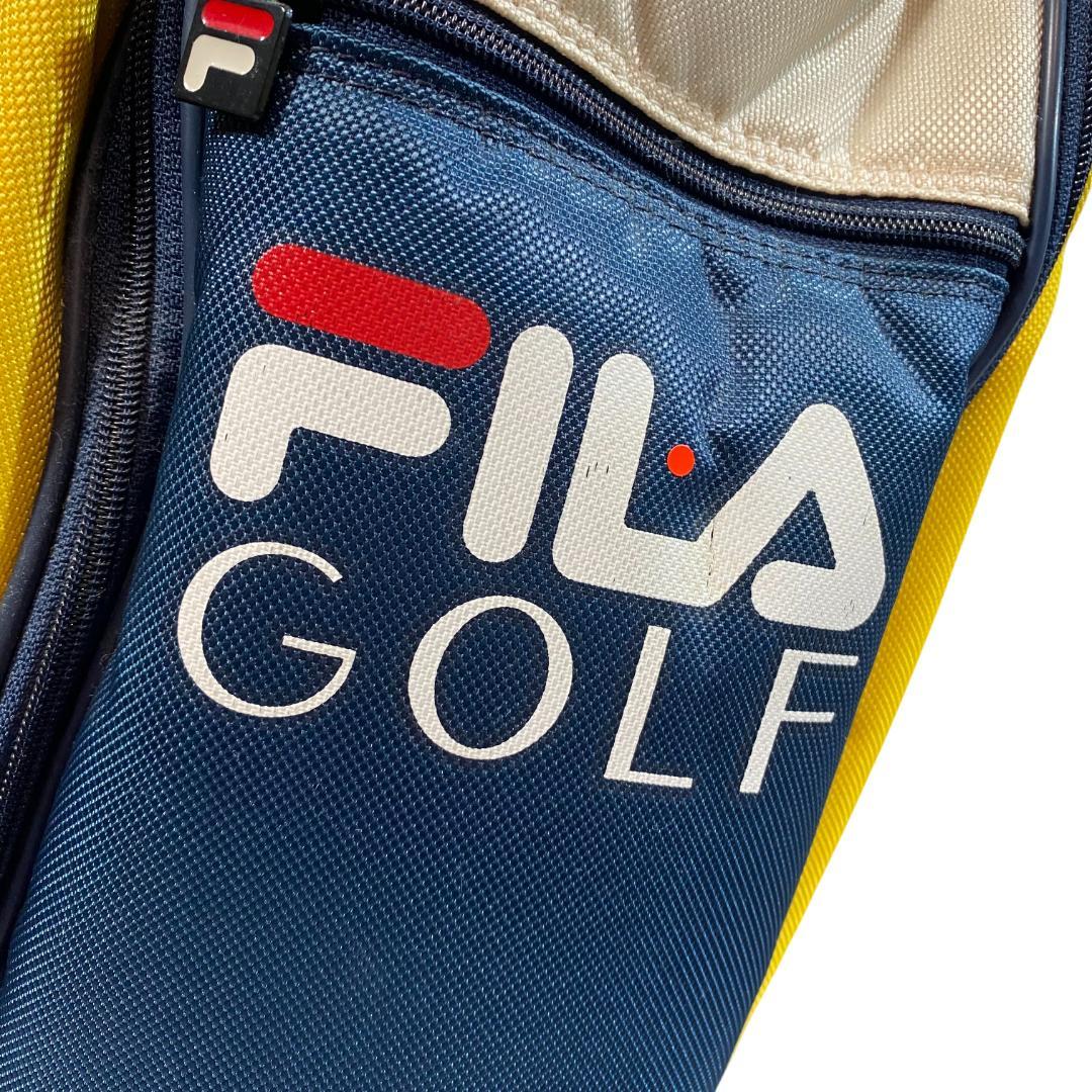 FILA GOLF フィラゴルフ ヘッドカバー付き キャディバッグ 3分割