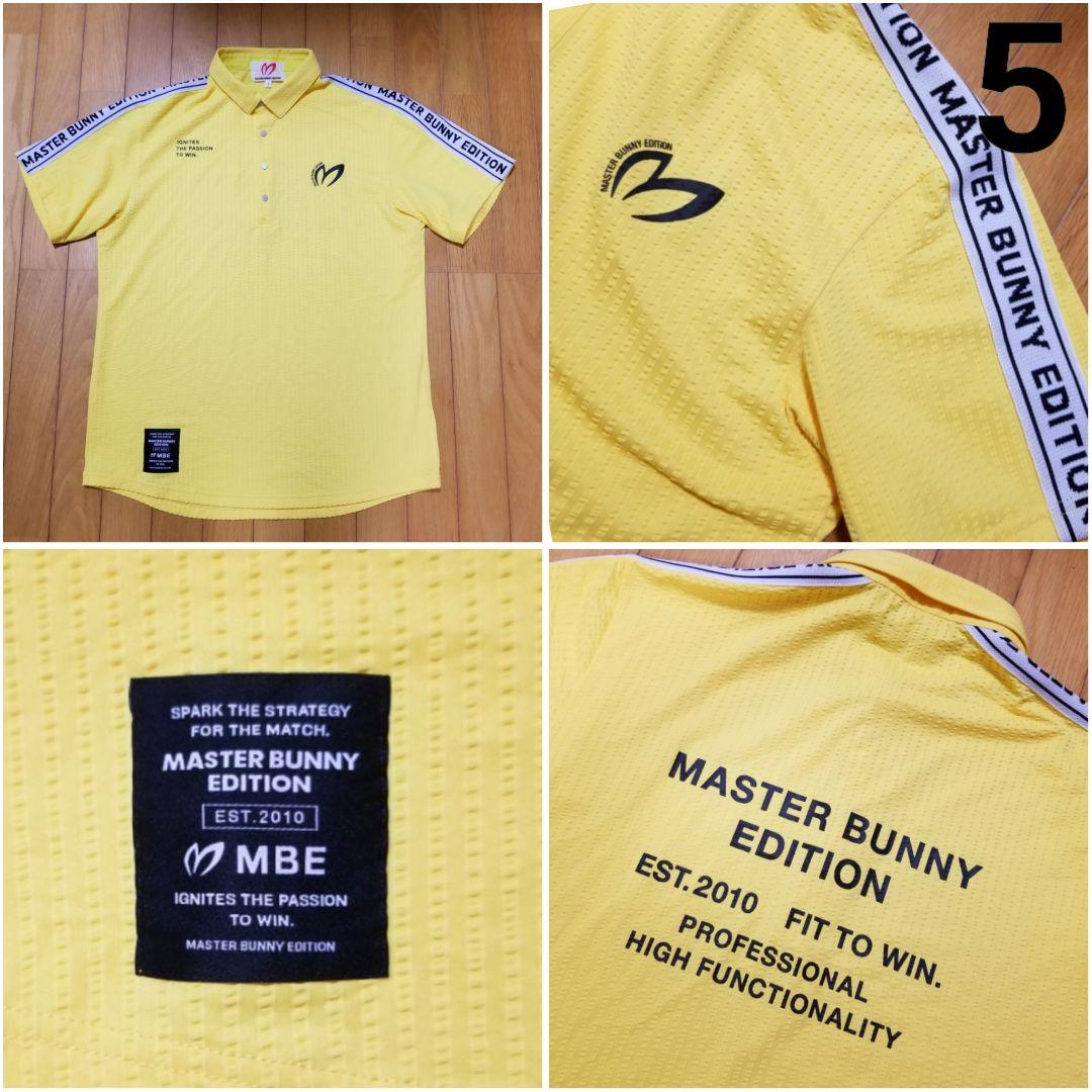 MASTER BUNNY EDITION　半袖ポロシャツ　サイズ5 　イエロー