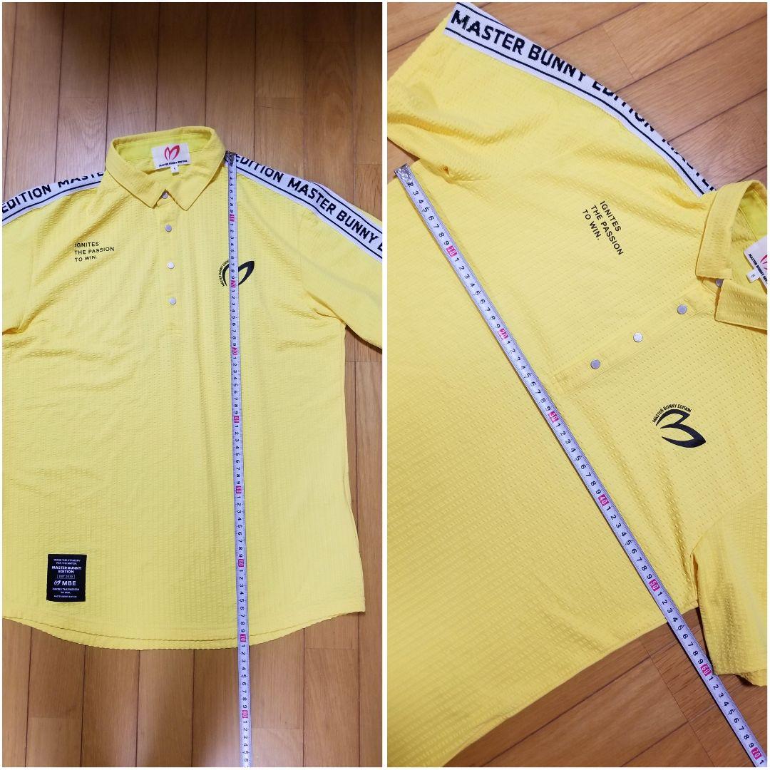 MASTER BUNNY EDITION　半袖ポロシャツ　サイズ5 　イエロー