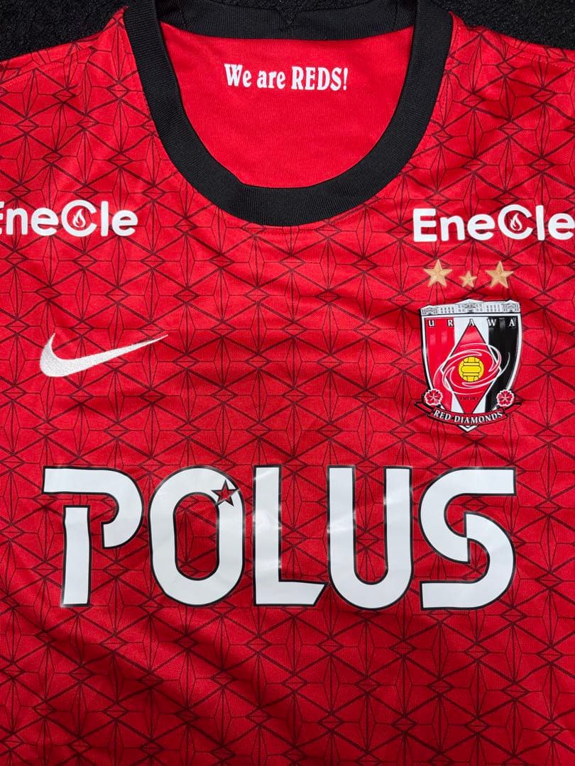 浦和レッズ 西大伍 ユニフォーム 直筆サイン入り ナイキ製 XLサイズ 赤