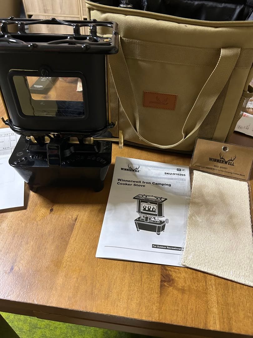 バーベキュー・調理用品 Winnerwell Iron Camping Cooker Stove