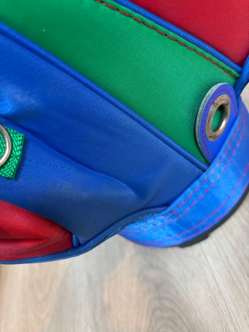 BENETTON GOLF キャディバッグ　ヴィンテージ　ヘッドカバー付き