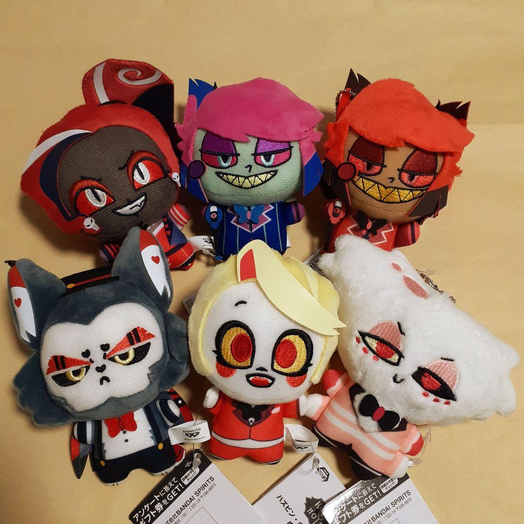 ハズビン・ホテルへようこそ　ぬいぐるみ　６点セット