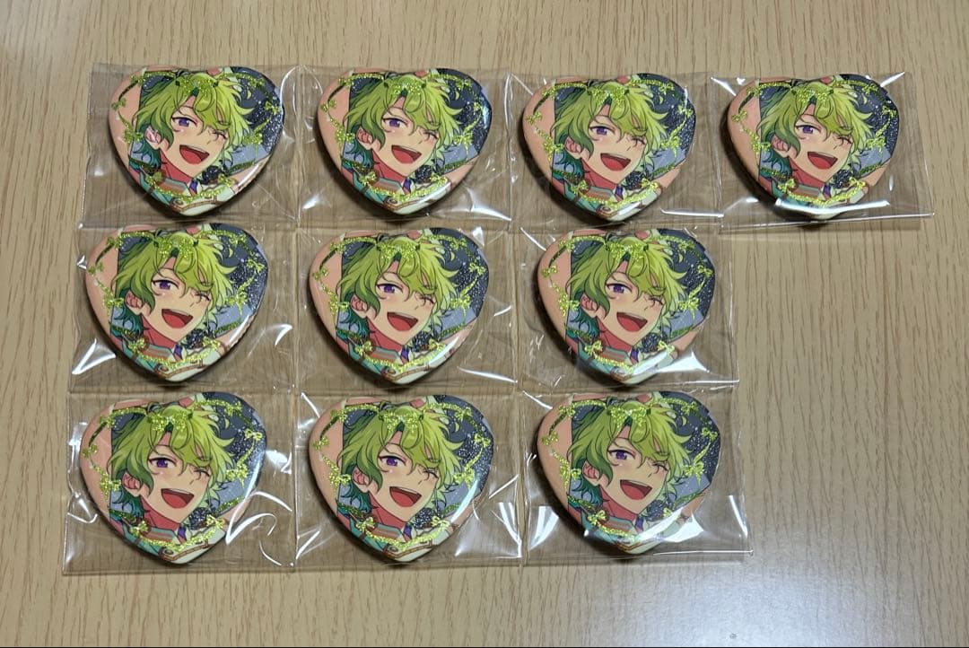 あんスタ ラメキラハートカンバッジ Ebox 日和