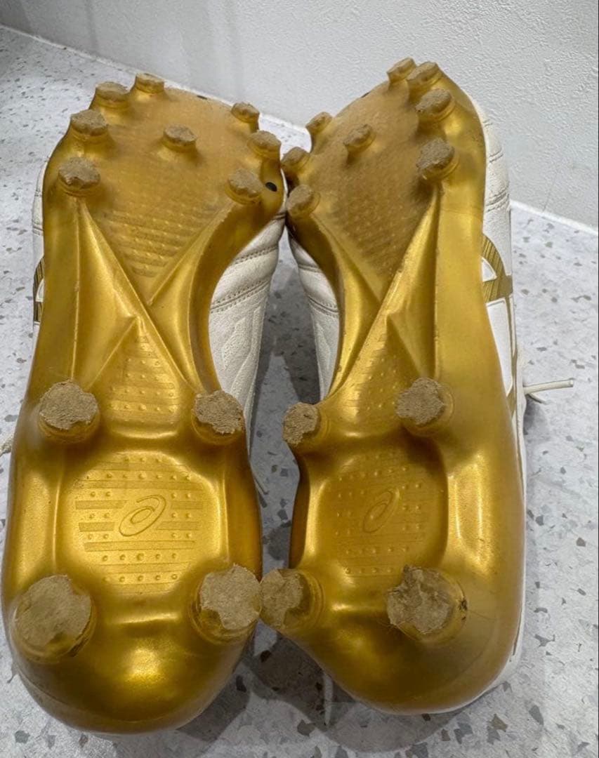 ASICS DSライトX-FLY PRO 26.5cm ホワイト/ゴールド