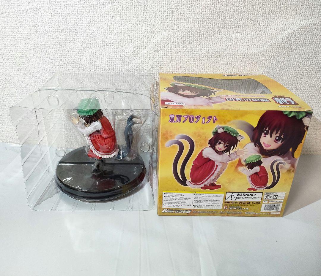 ☆　東方projectフィギュア　1/8　凶兆の黒猫　橙　グリフォン　☆