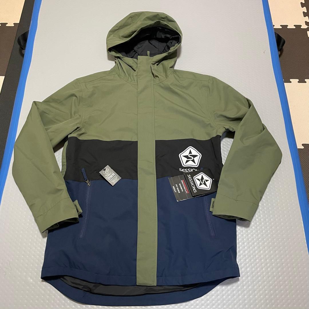 セッションズ（SESSIONS）スノーボード ボードウェア ジャケット★Lサイズ