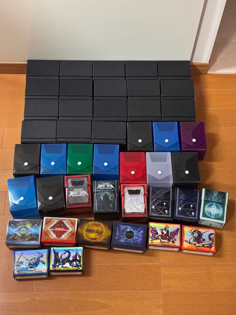 【遊戯王】【引退品】【大量】プレイマット・スリーブ・デッキケース まとめ売り