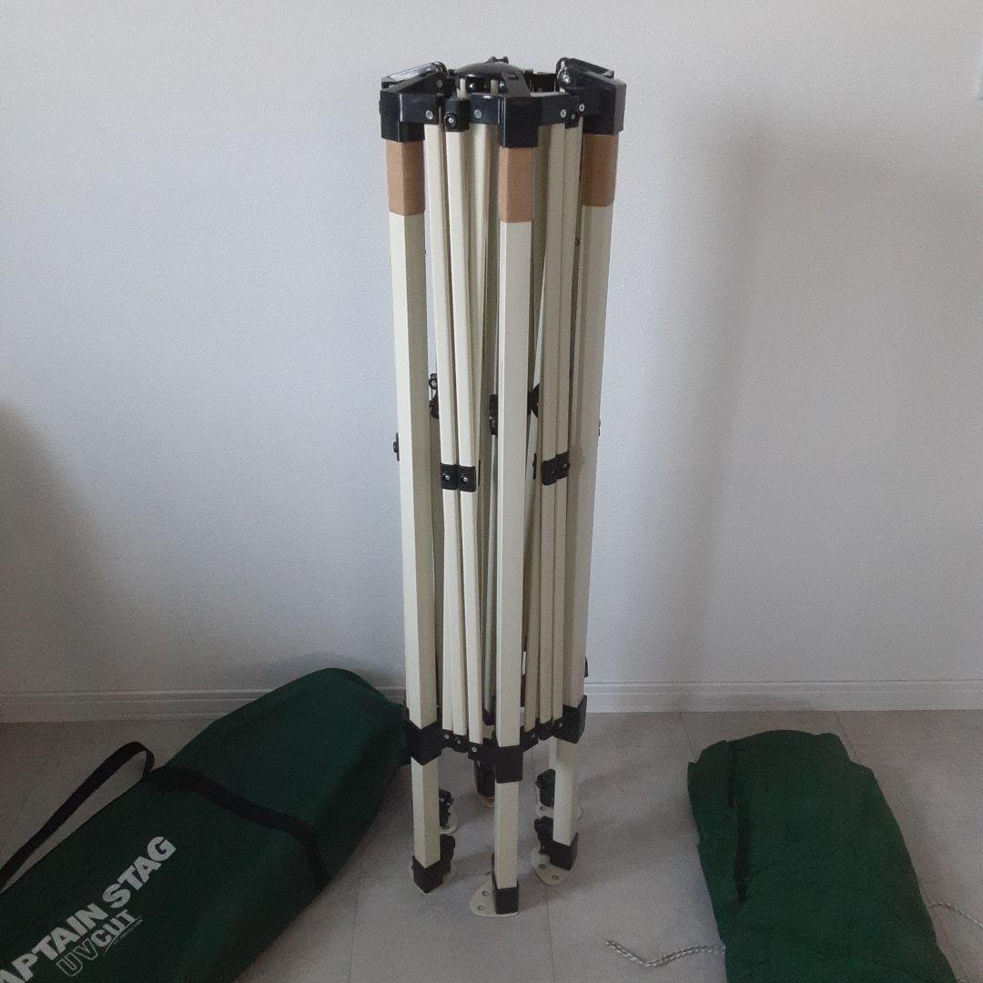 CAPTAIN STAGキャプテンスタッグ ヘキサゴンポータブルタープ 簡単設営