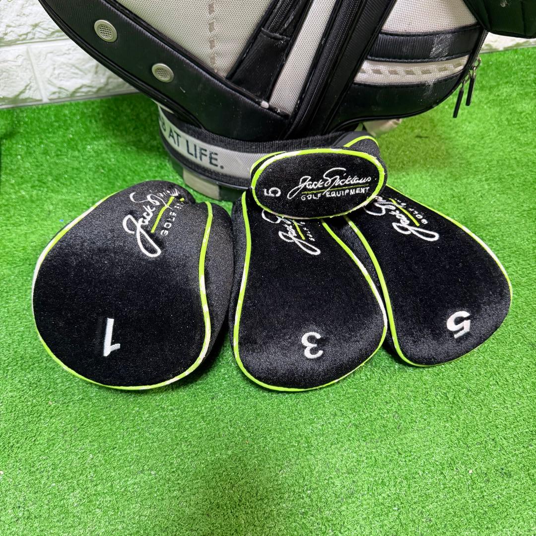 ゴルフセット　豪華　美品　ジャックニクラウス　メンズ　ラウンド仕様　すぐ使える