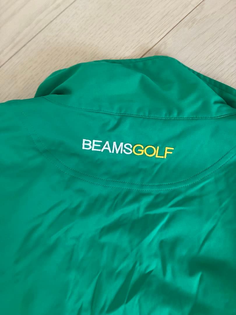 BEAMS GOLFのフルジップジャケット　袖取り外し可能