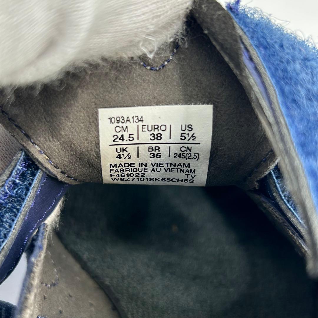 【美品】アシックス asics CYBERBLADE 16 24.5cm ブルー