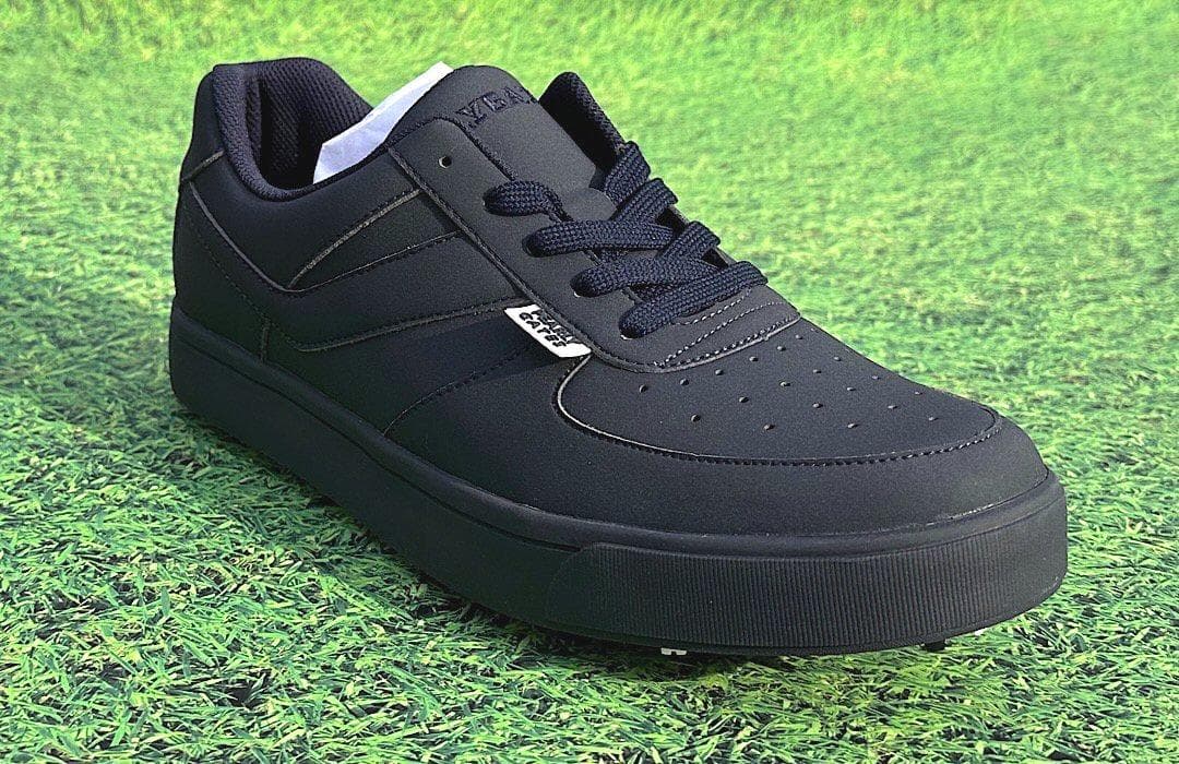 545★26cm★パーリーゲイツ定価28,600円ゴルフシューズ紺ローカット