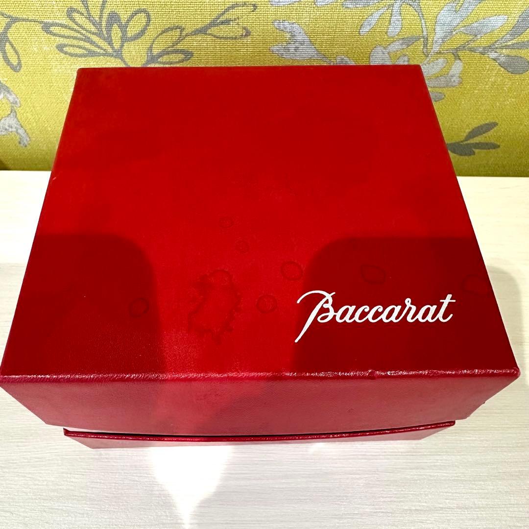 【難あり】Baccarat バカラ アクアレーユ 花瓶 クリスタル パープル