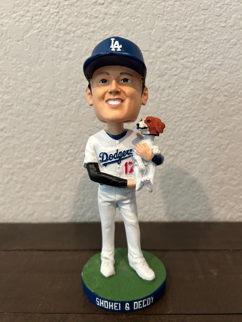 【非売品・限定品】LA Dodgers 大谷翔平 & デコピン ボブルヘッド