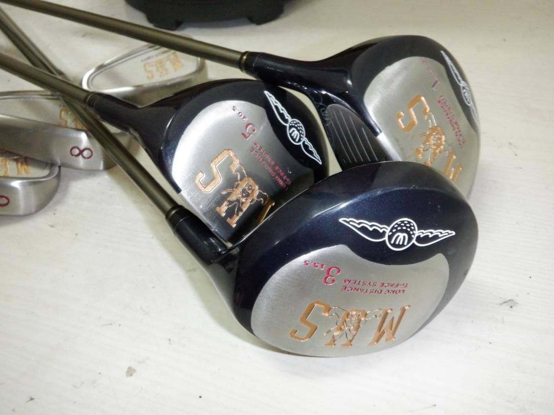 M.U.SPORT★ミエコウエサコ★レディースクラブ７本セット★キャディバック付