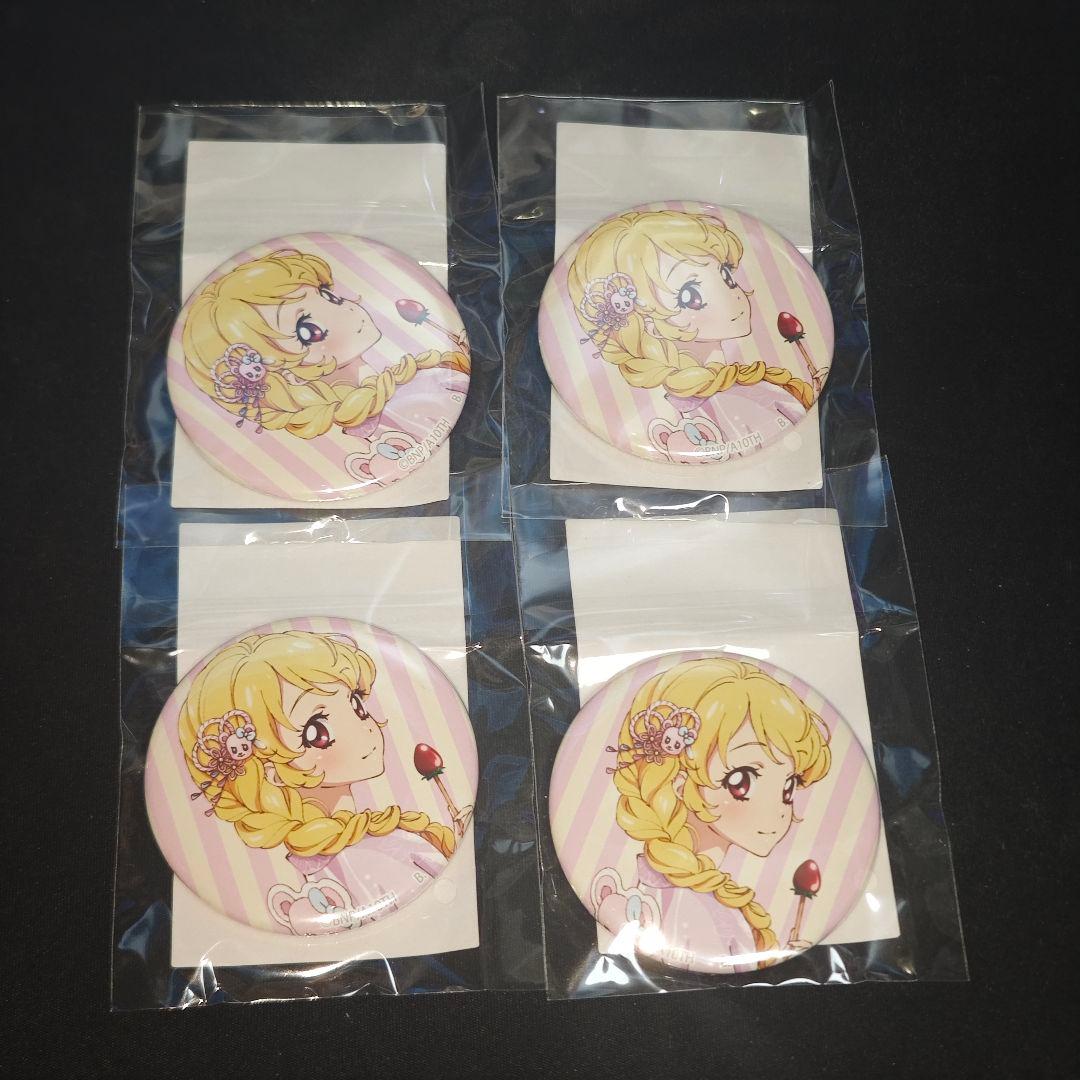 アイカツ ハピクロ AIKATSU STYLE 缶バッジ 浴衣 星宮いちご