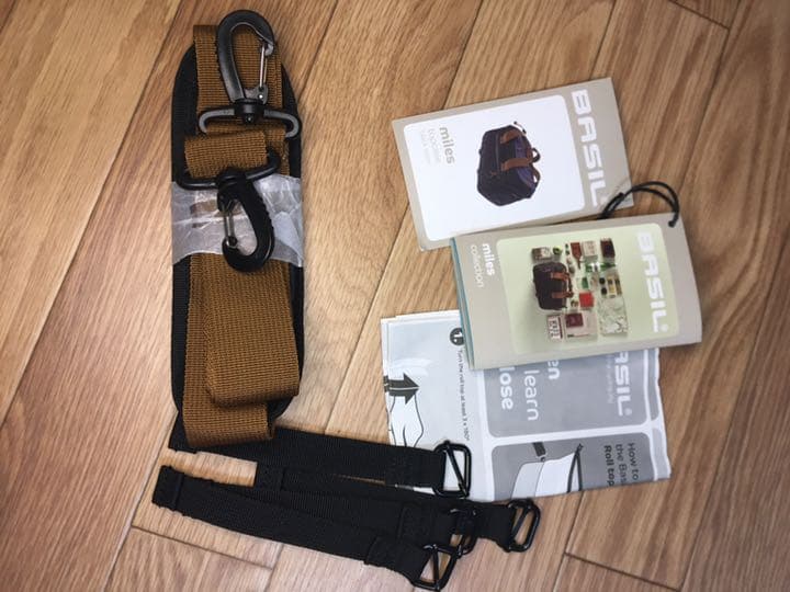 トランクバッグ　自転車用キャリアバック　basil社　MilesTrunkBag