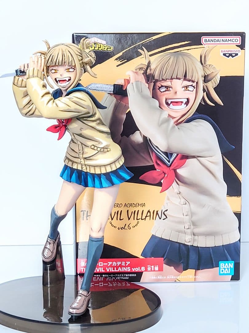 僕のヒーローアカデミア　トガヒミコ　リペイントフィギュア　2次元彩色