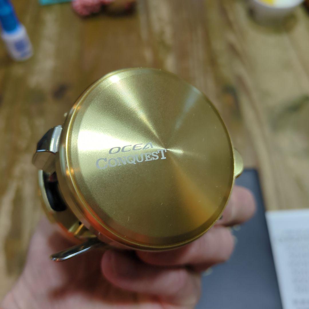 SHIMANO 22 OCEA CONQUEST 301HG 両軸リール美品
