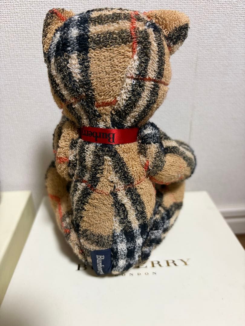Burberrys チェック柄ぬいぐるみ 2体セット