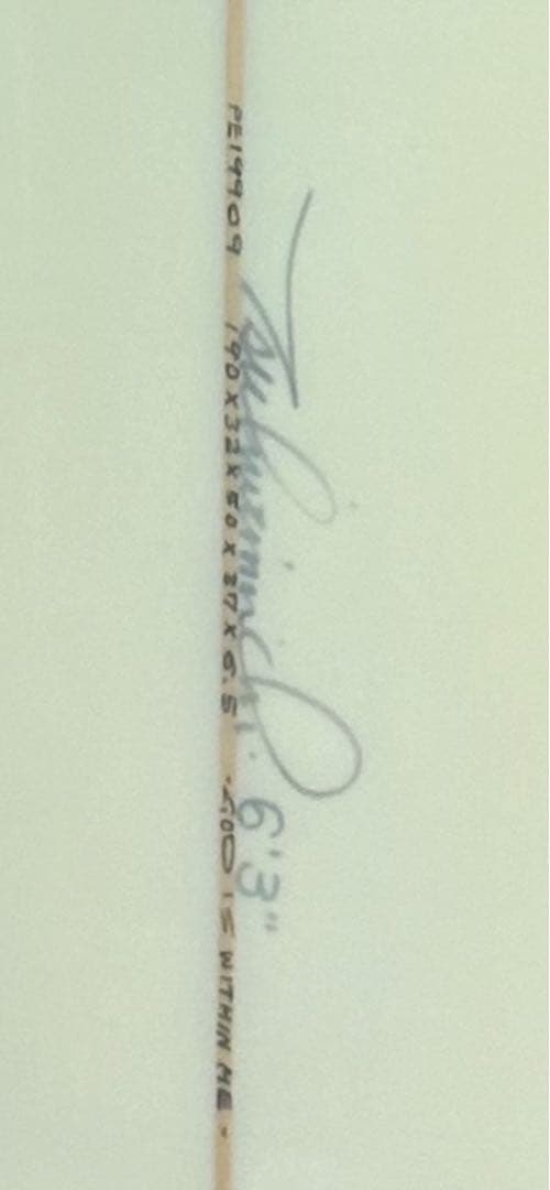 サーフボード　ts 造道 ハンドシェイプ