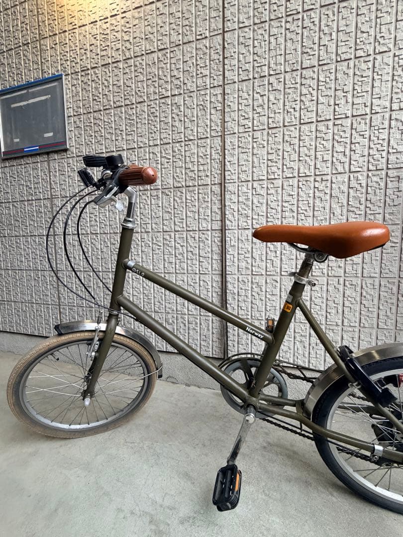 自転車 Norway OSLO シティサイクル ベージュ 引き取り限定