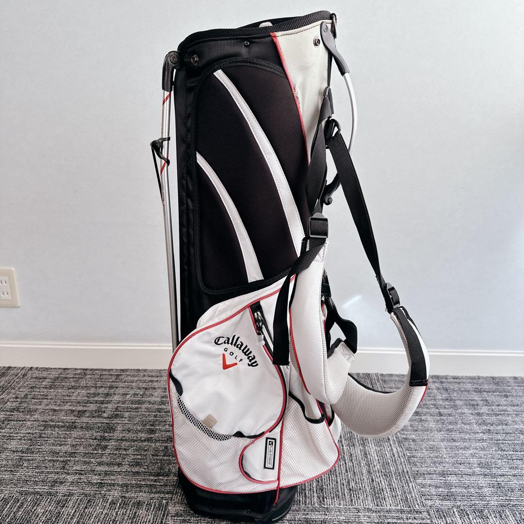 キャロウェイ ゴルフ スタンド式 キャディバッグ 軽量 防水ポケット
