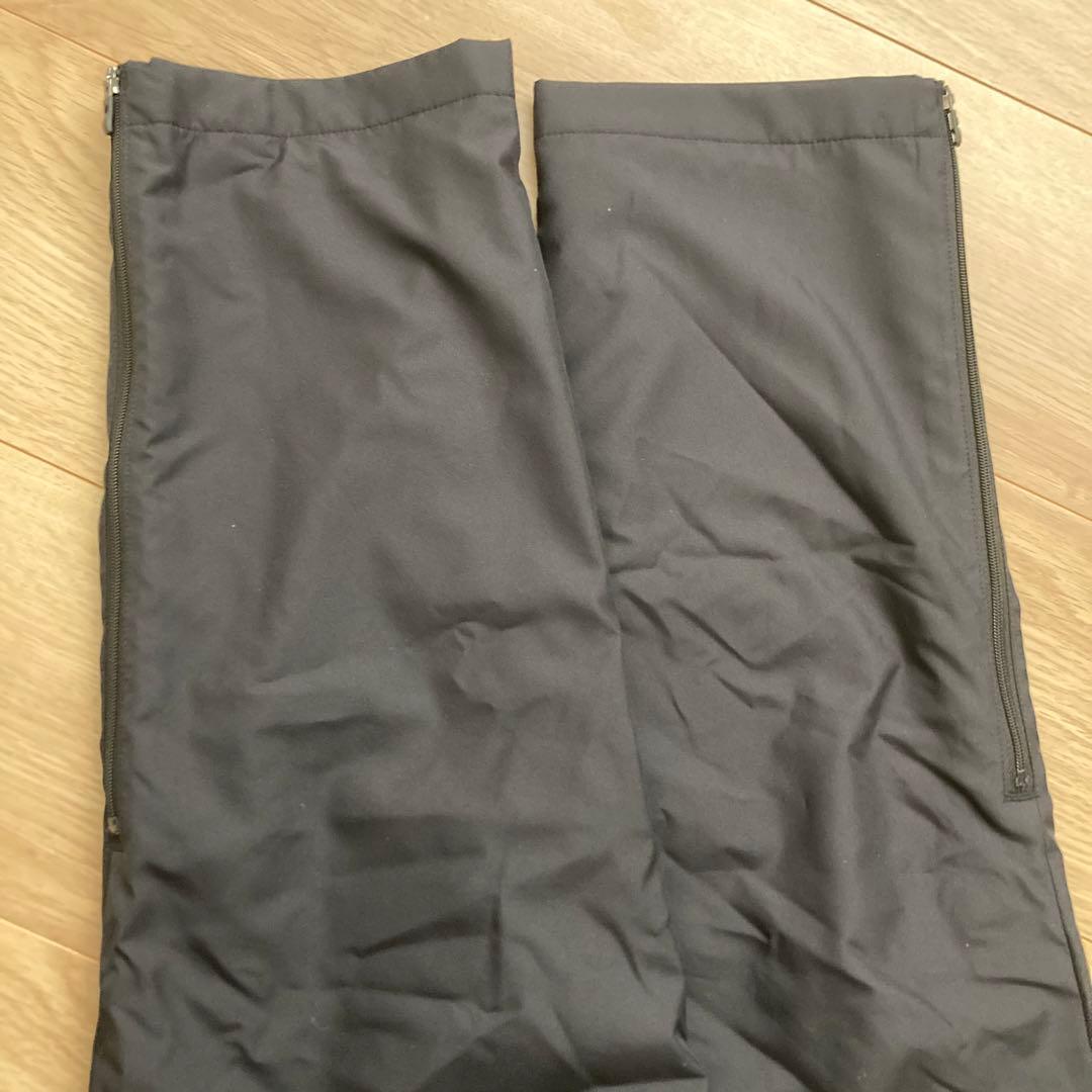 アシックス　ウインドブレーカーパンツ　メンズM　秋冬　防寒　裏起毛あったかズボン