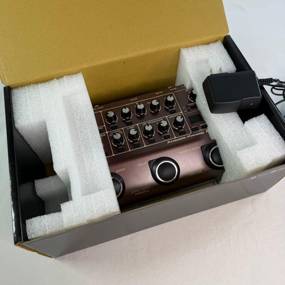 【極美品】BOSS AD-10 Acoustic Preampアコギ用プリアンプ