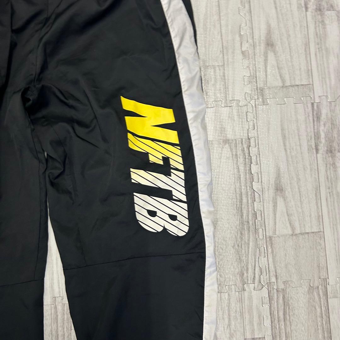 00s NFTB ナイキフットボール ナイロン ピステ 上下 ジャージ ブラック
