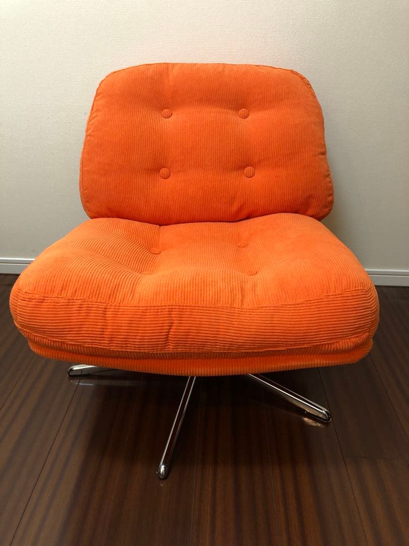 IKEA イケア ディヴリンゲ　回転パーソナルチェア　オレンジ