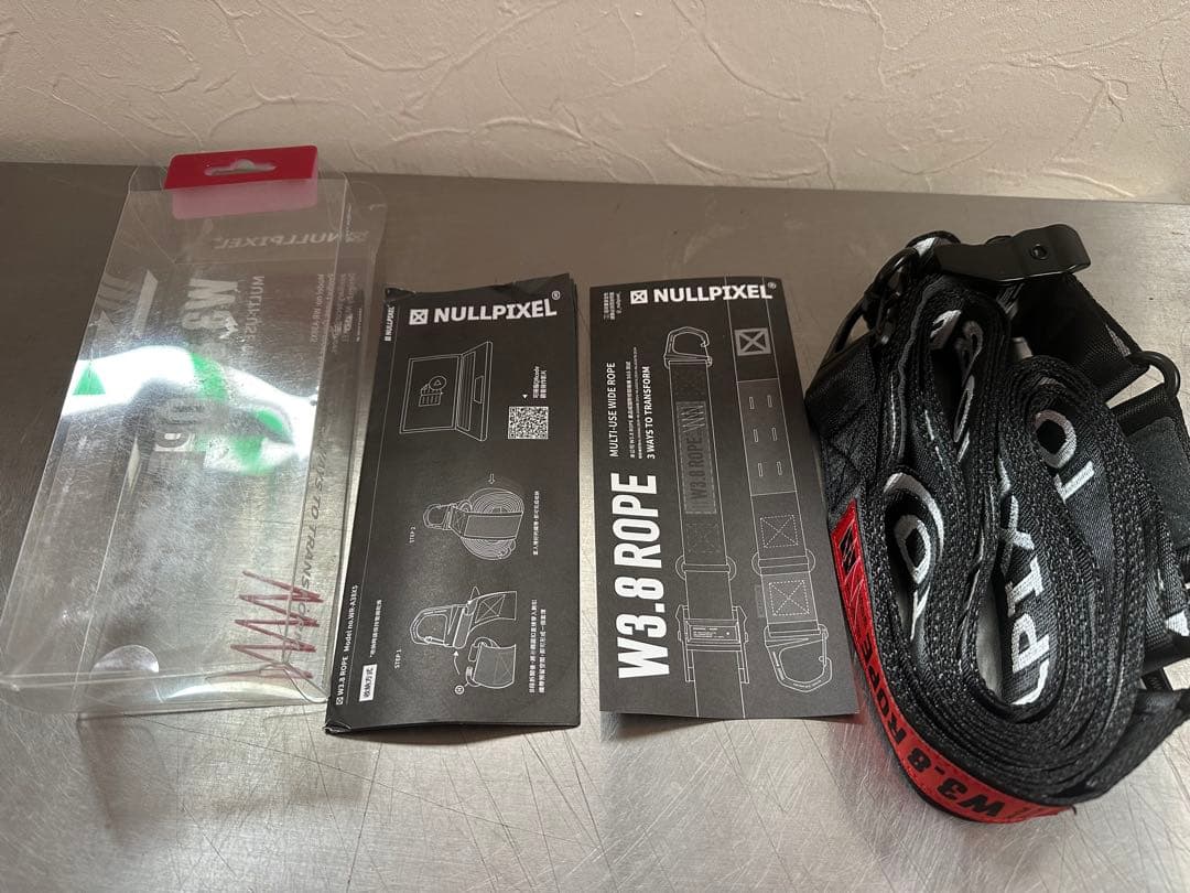 NULLPIXEL W3.8 ROPE ガイロープ ロープ