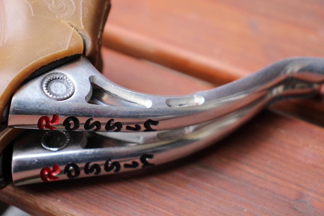 【希少】NOS ROSSIN刻印 Campagnolo BRAKE LEVER①