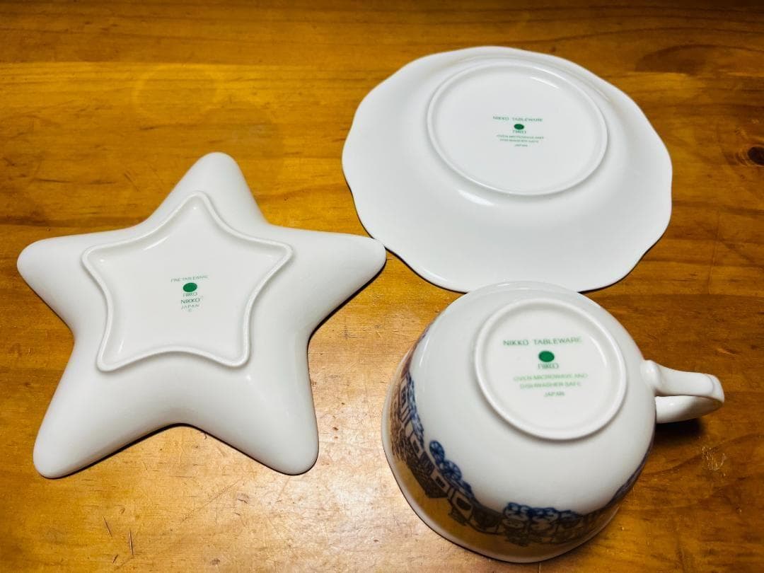 NIKKO　テーブルウェア　くまさん　テディベア　プレート　セット