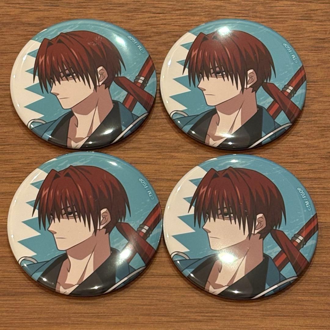 fgo サテライトステーション 新撰組 原田左之助 誠の旗 缶バッジ 4個セット