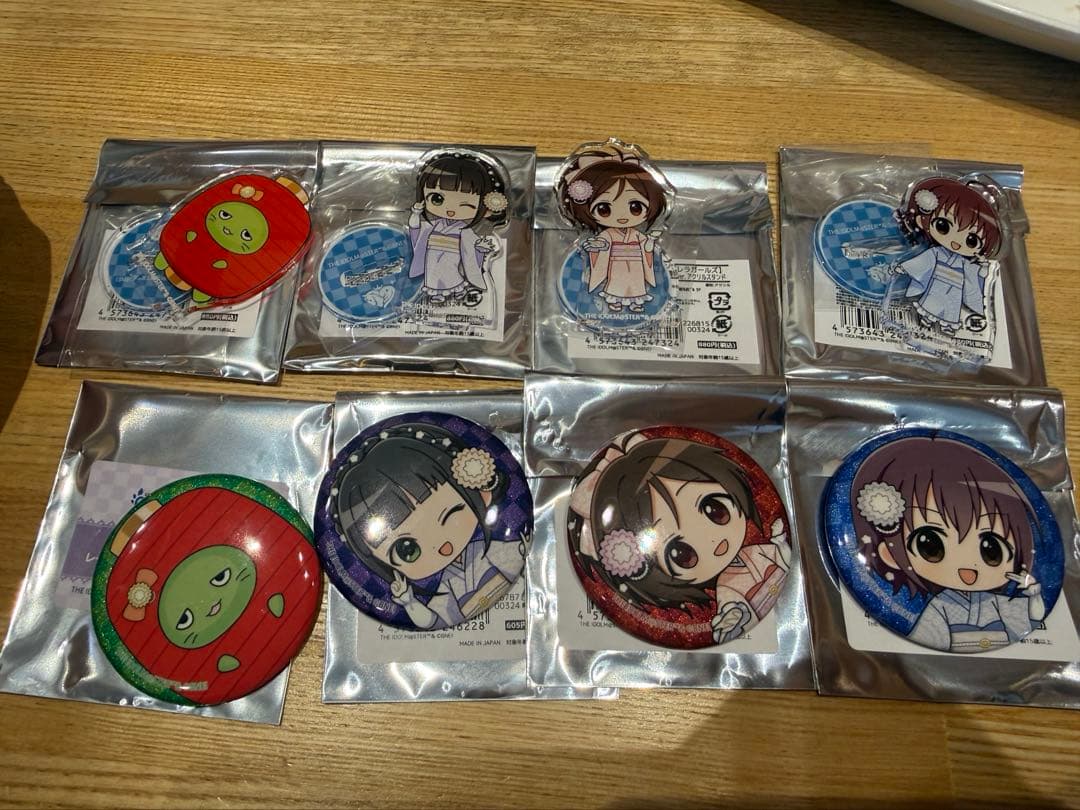 可惜夜月　ピニャコラ太　缶バッジ　ミニアクスタ