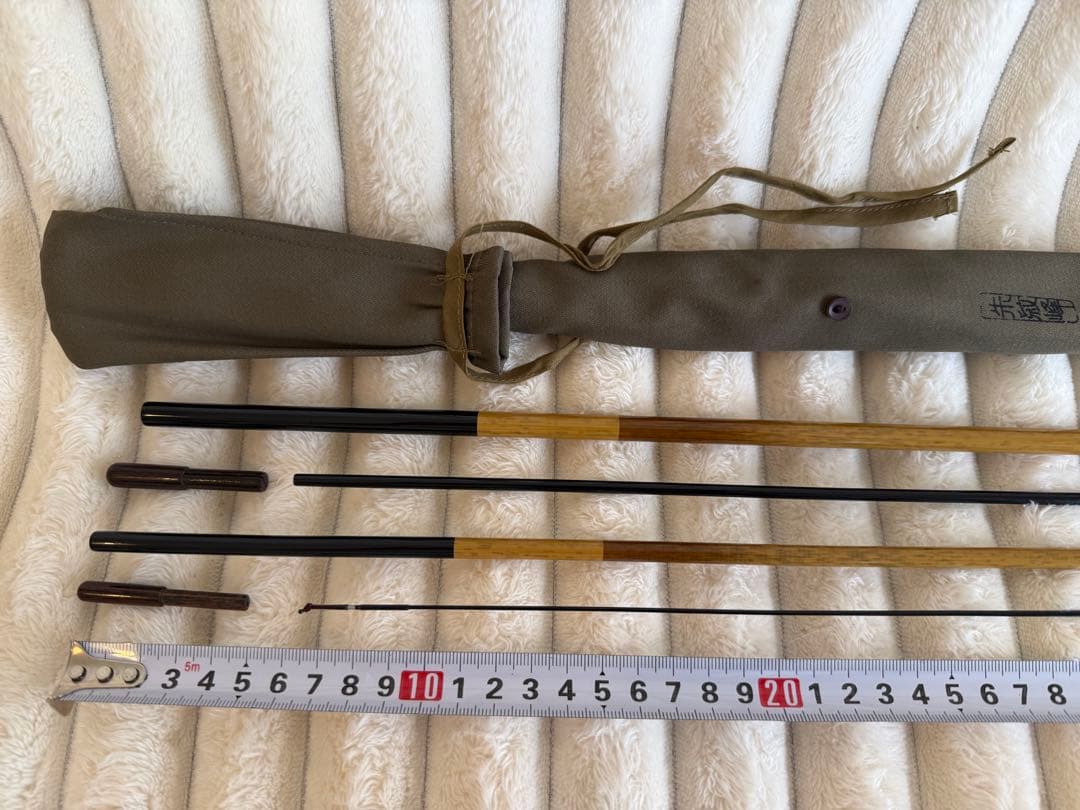 SHIMANO ★☆ シマノ 朱紋峰 9 飛造り 9尺 ロッド ヘラ竿 釣り竿