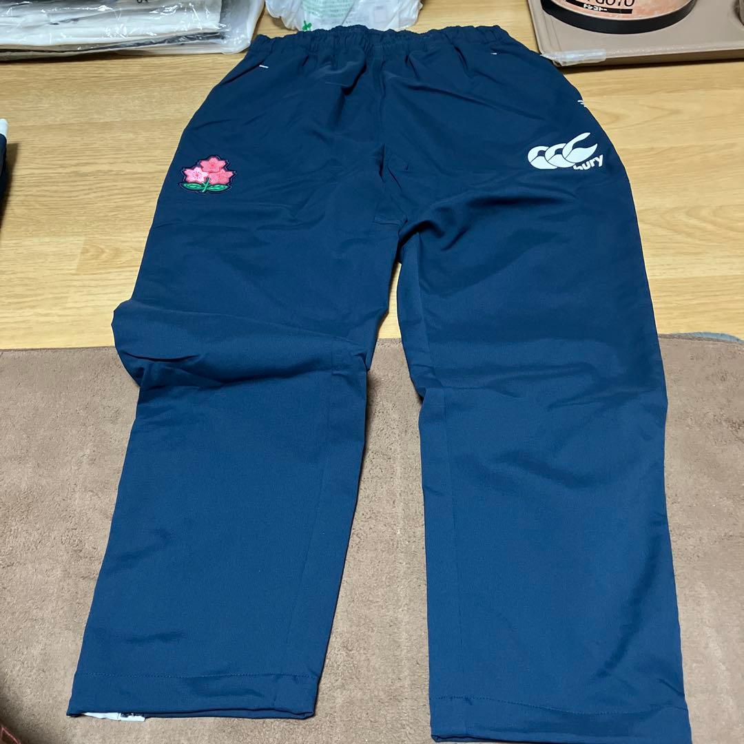 Canterbury ネイビー 長袖 日本代表ウォームアップウェア上下セット