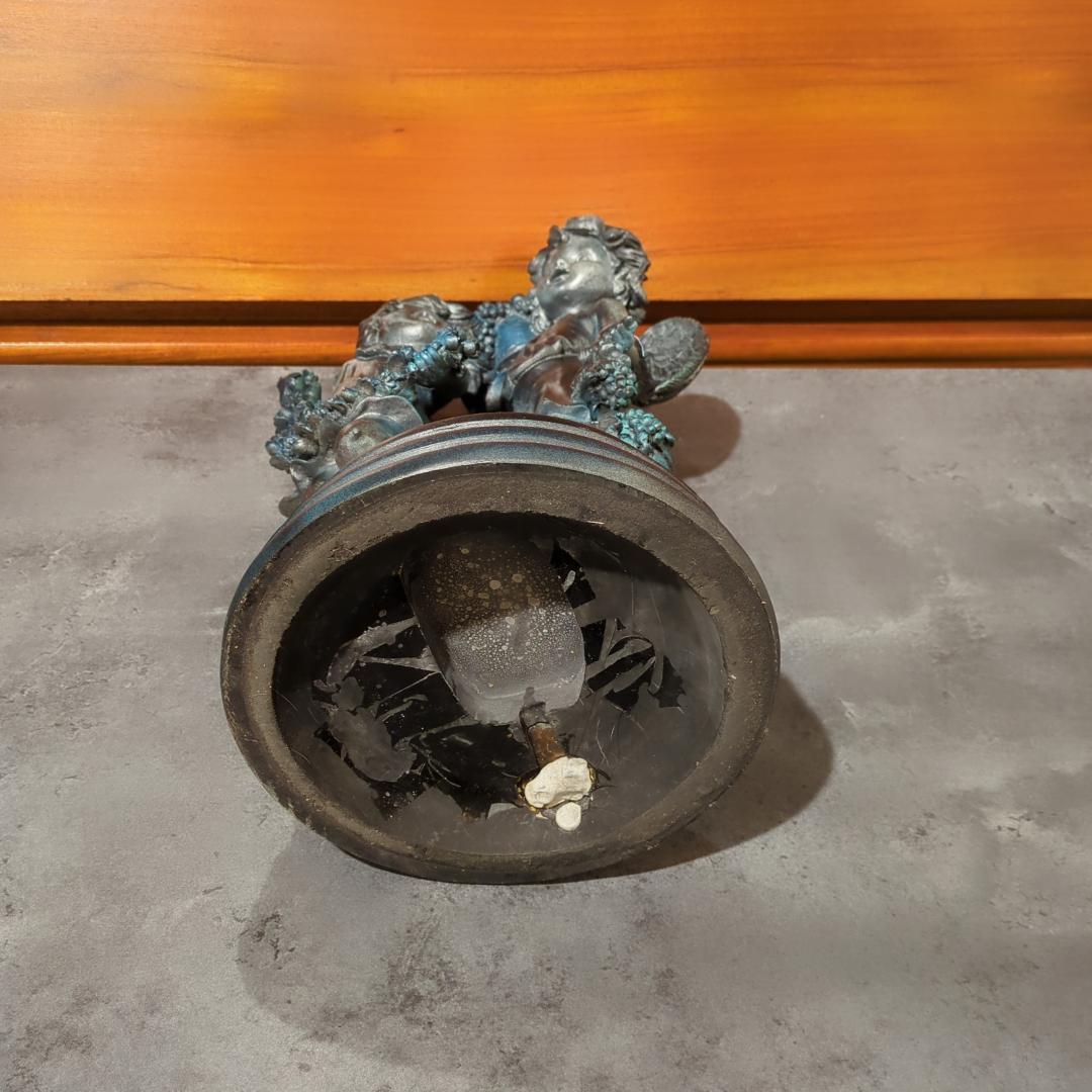 【極美品】 天使 置物 ガーデンオーナメント オブジェ 庭 エンジェル