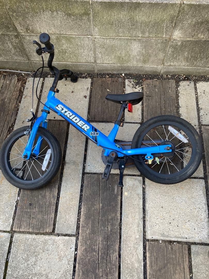 STRIDER ストライダー14X 世田谷区近郊引取or着払 幼児用自転車 青