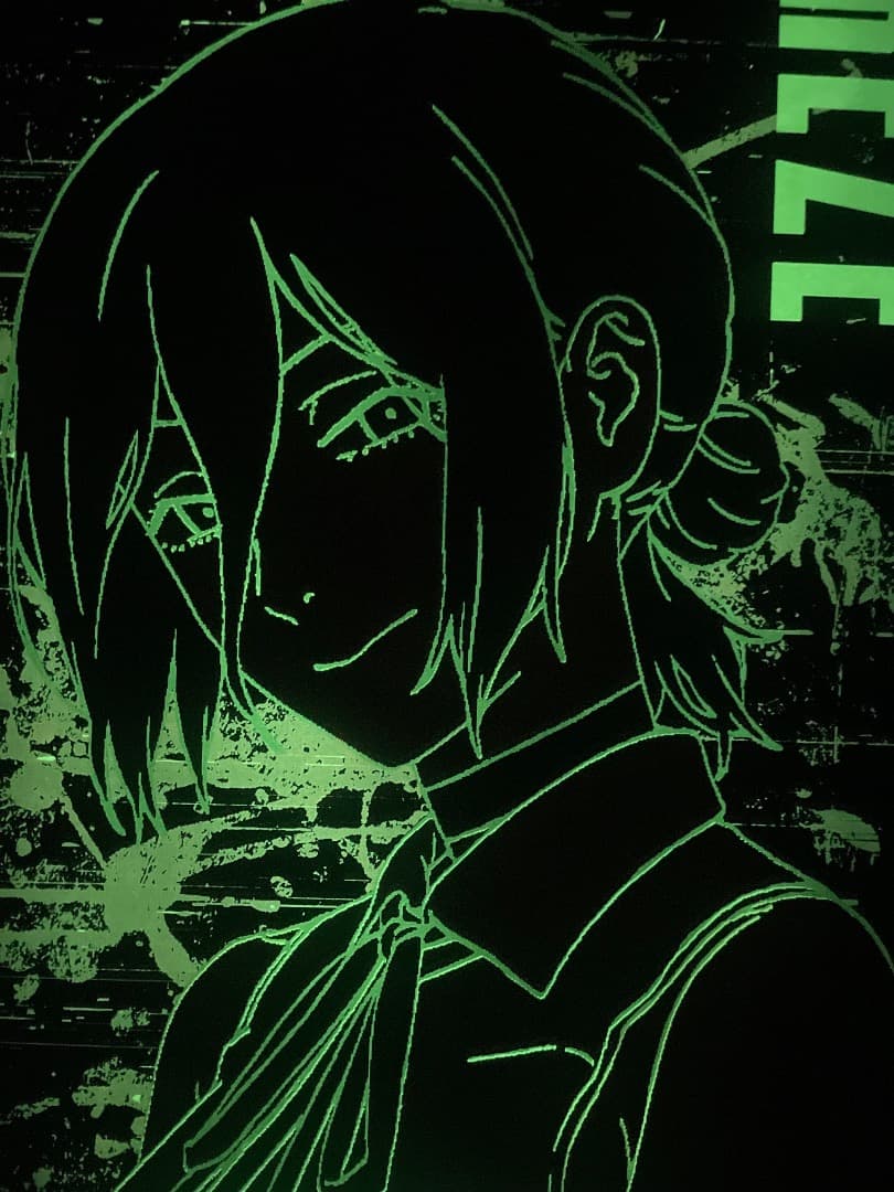 香港限定　劇場版　チェンソーマン　レゼ編　特典A3　蓄光ポスター