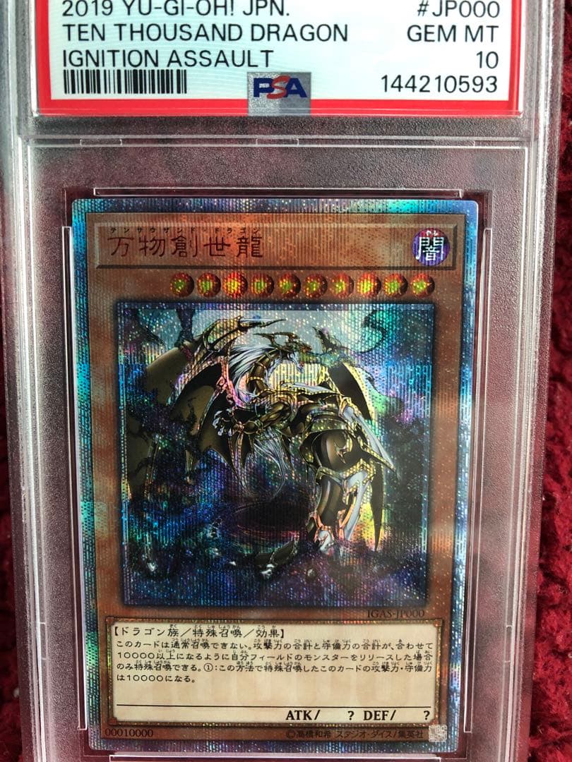 万物創世龍日版psa10