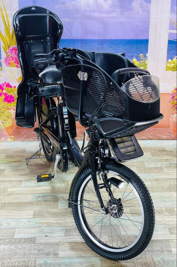 ヤマハパスキス⭐️人気モデル！子供乗せ電動アシスト自転車Y3009