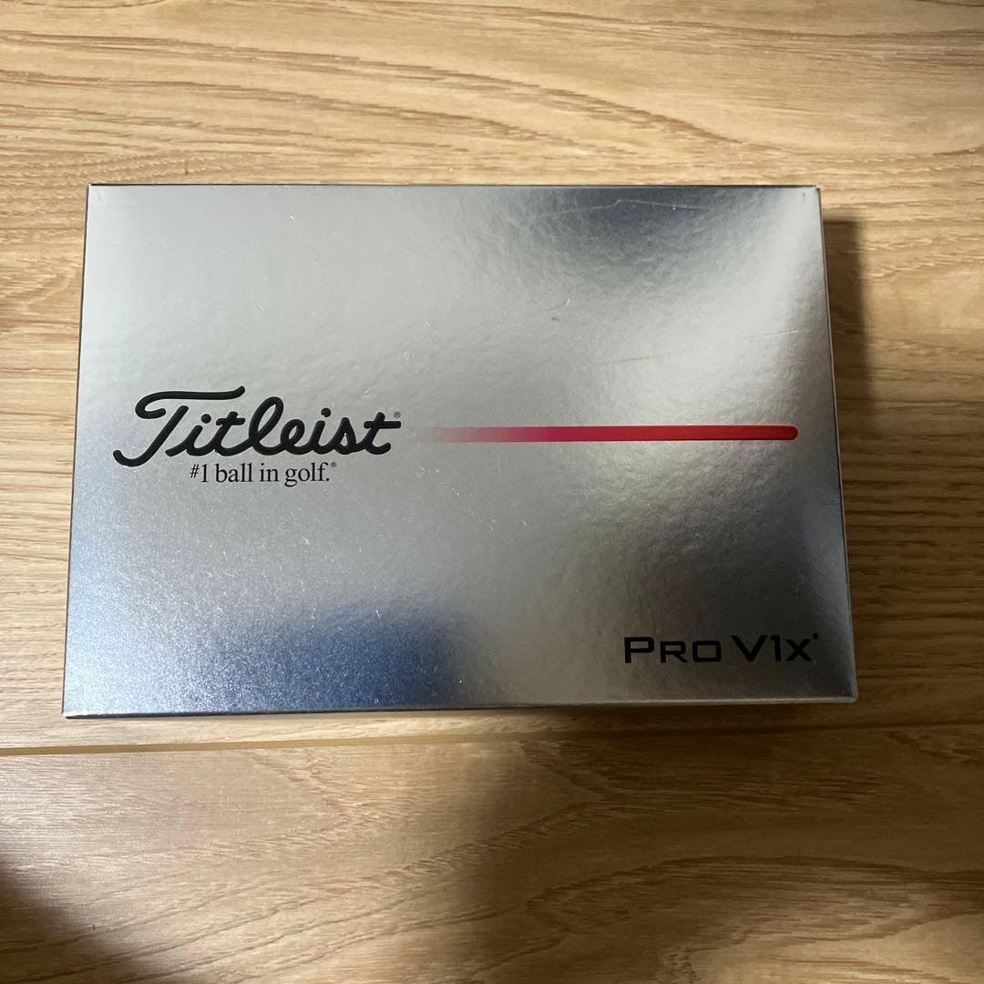 Titleist Pro V1X ゴルフボール 12コ入り