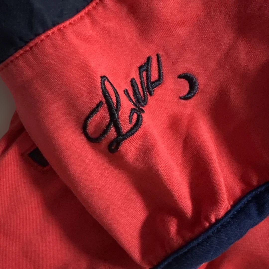 美品 LUZ e SOMBRA ルースイソンブラ ブラック レッド パーカー L