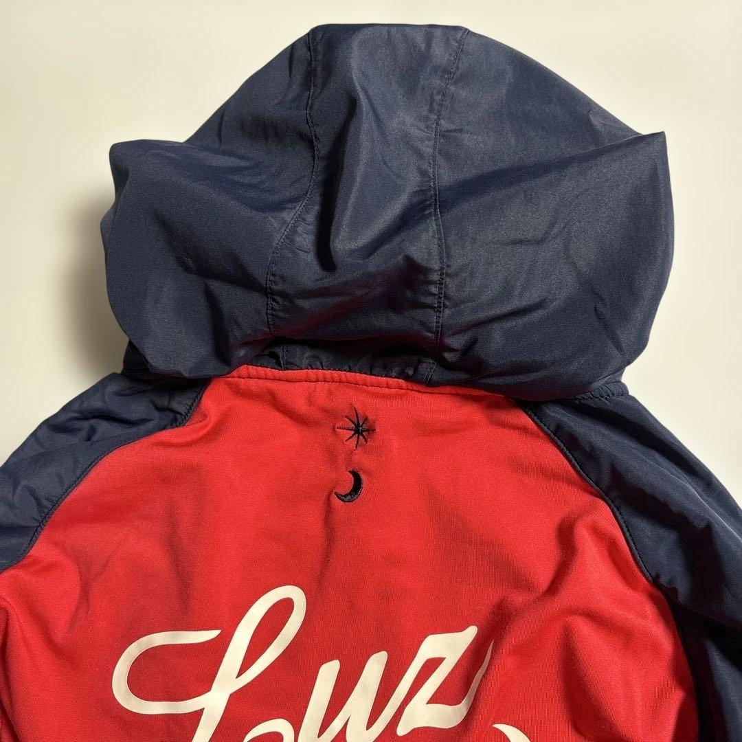 美品 LUZ e SOMBRA ルースイソンブラ ブラック レッド パーカー L
