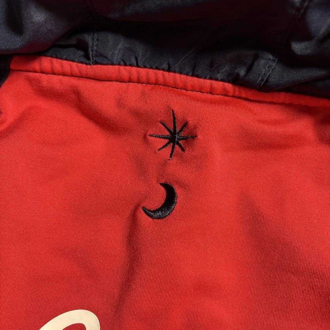 美品 LUZ e SOMBRA ルースイソンブラ ブラック レッド パーカー L